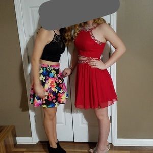 red prom dress!